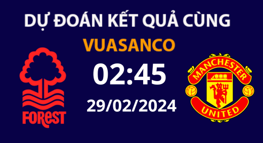Soi kèo Nottingham vs Man Utd – 02h45 – 29/02/24 – FA Cup